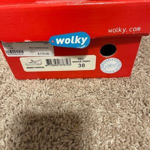 Wolky Passion red shoes